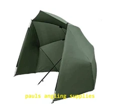  Fladen Bivvy  Brolly Fishing Shelter - Wraparound Storm Sides Umbrella 25-126 