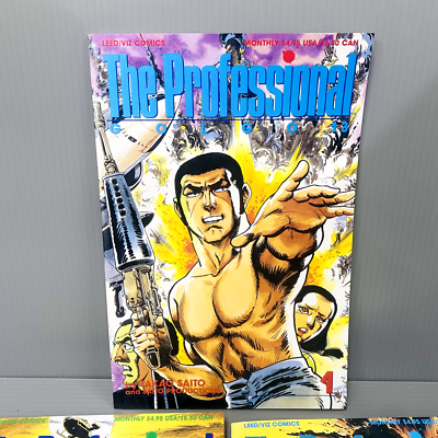 The Professional Golgo13 English Version Vol.1-3 Set Anime 3 Books