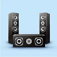 Lautsprecher Für Pc McGrey BSS-365 BN 6, 5" HiFi Regallautsprecher - 1 Paar Kompakte HiFi Pc Lautsprecher