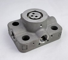 Electroválvula direccional subplaca de alta resistencia con puerto lateral