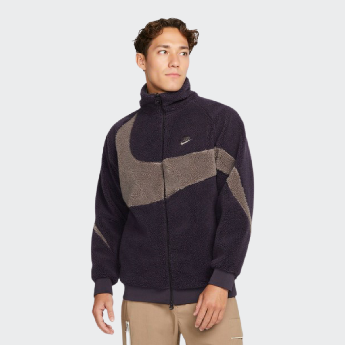 Nike Big Swoosh Reversible Boa Jacket (Asia Sizing) Cave Nike Big Swoosh Reversible Boa Jacket (Asia Sizing) Cave