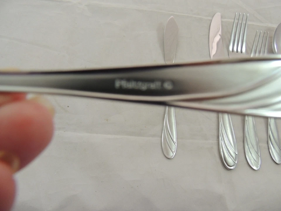 Матовые атласные столовые приборы Pfaltzgraff — на ваш выбор - Изображение 3 из 4