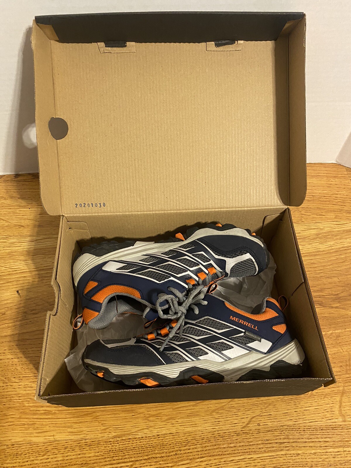 Sneakers da trekking blu Merrell Moab FST MK260888 taglia 6 M