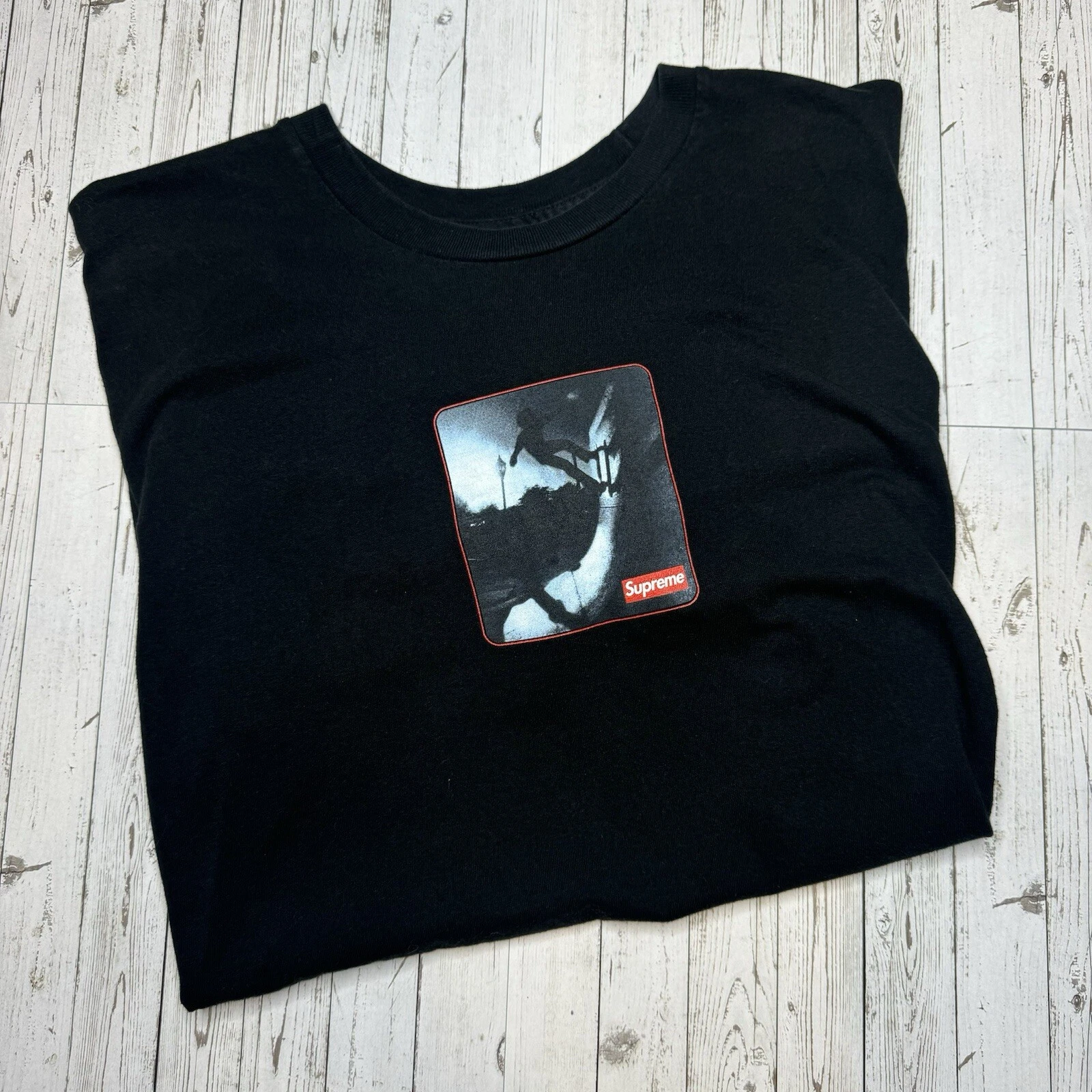 Tee shirt noir Supreme Shadow taille XL (FW21)