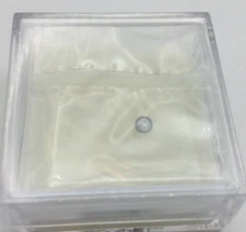 TOP QUALITY PEARL PIP DOT FOR ROLEX SUBMARINER BEZEL INSERT 116610 SILVER BLUE