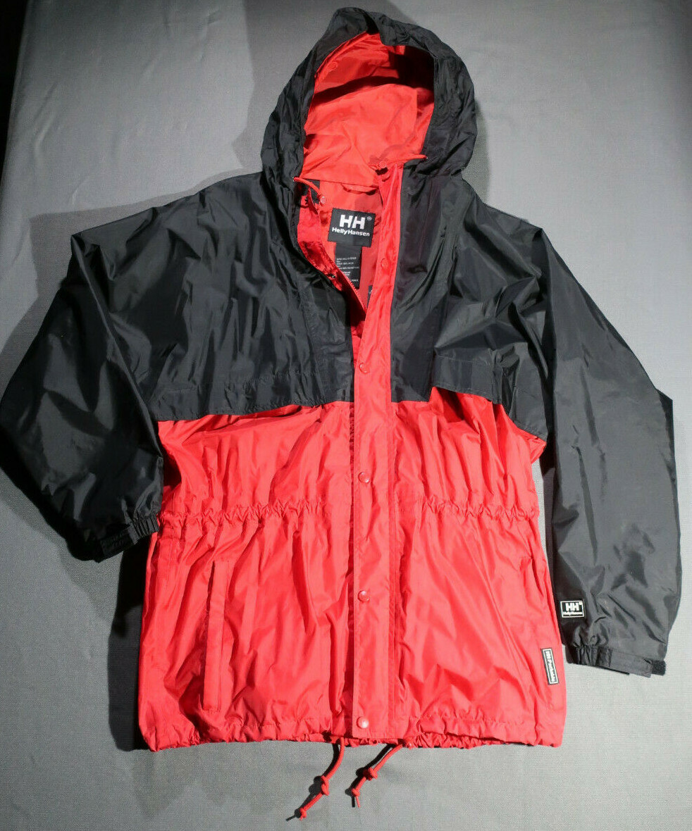 Rain Jacket Windbreaker Red 