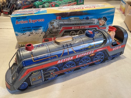 8 tin train friction vintage toy collection (K5) - Picture 21 of 24