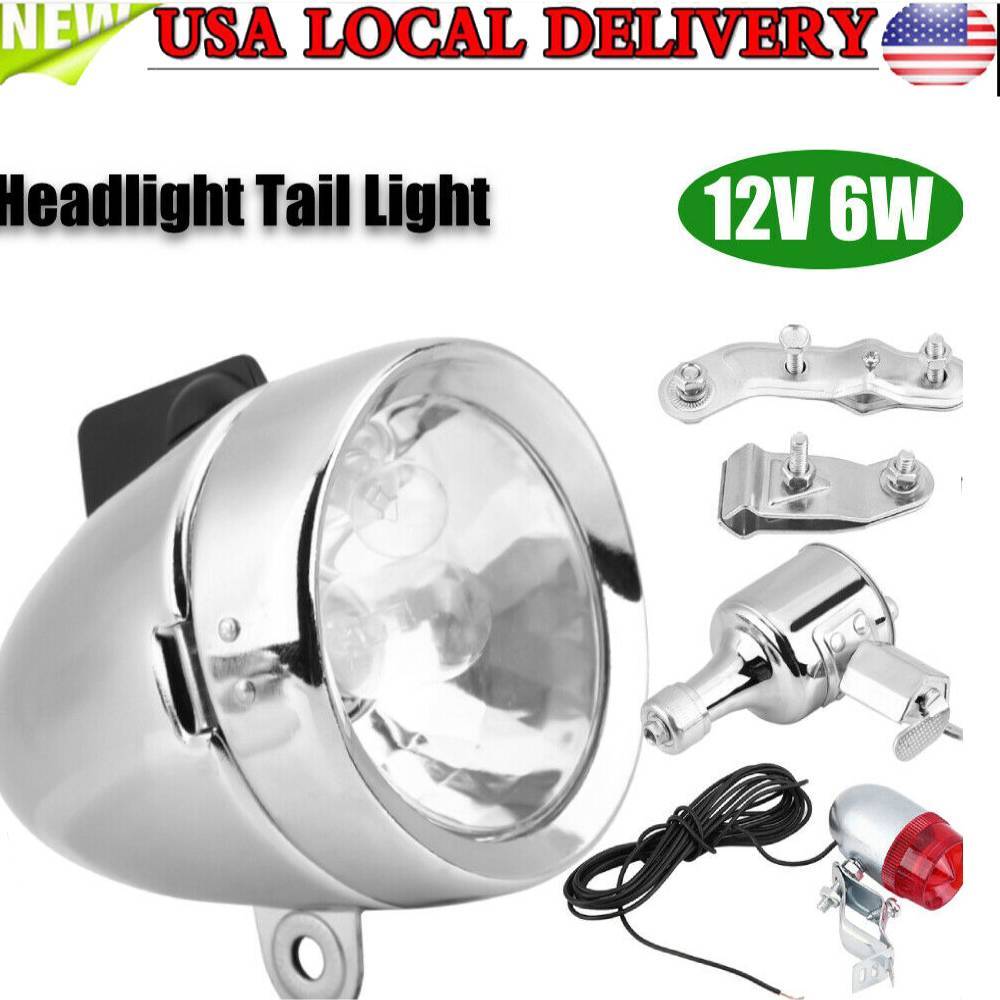 Dynamo Headlight Tail Light Kit For  Motorized