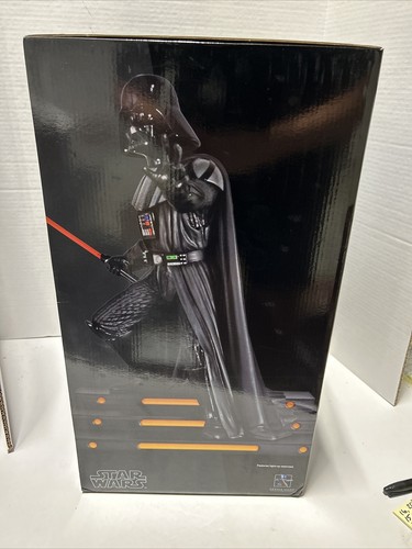 GENTLE GIANT STAR WARS EMPIRE STRIKES BACK DARTH VADER 1/6 STATUE LIGHT UP J1 - Picture 4 of 8