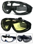 Motorcycle OTG Goggles Fit Over Glasses Windproof Padded Riding Adjustable Strap