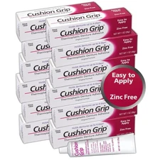 Cushion Grip Soft Pliable Thermoplastic For Refitting Dentures 1 Oz (12 Pack)