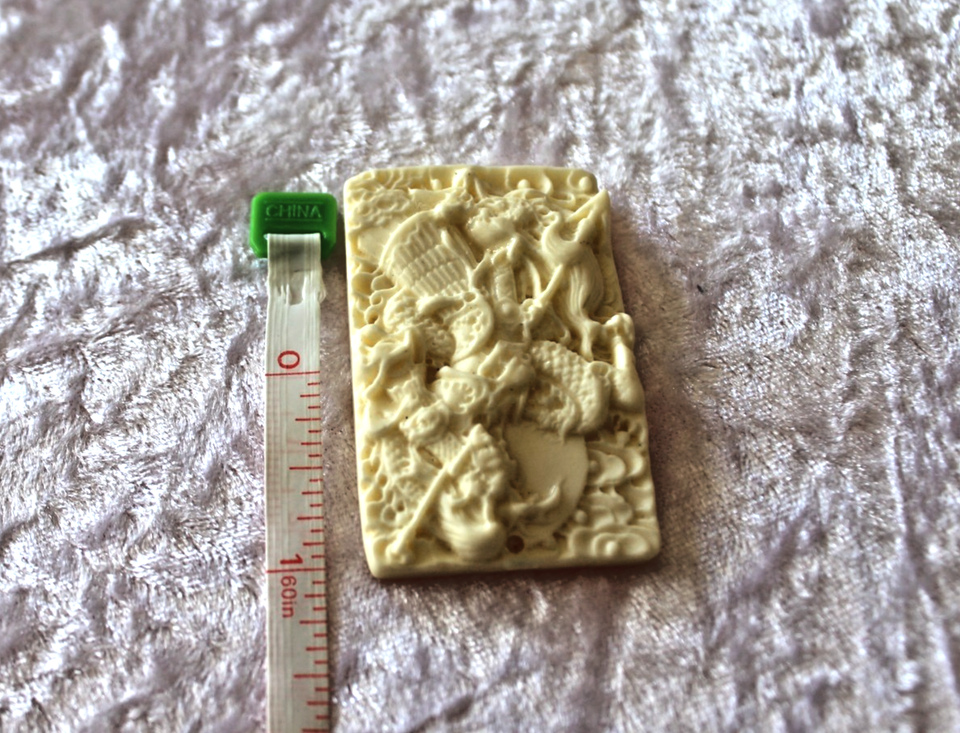 Lot Of Six Carved Pendants Made Of Ivory Fruit Or Ivory Nut | eBay