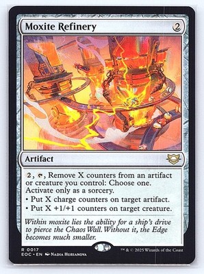 Moxite Refinery 17 Rare Commander: Edge of Eternities Magic: The Gathering NM