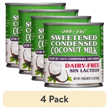 (4 pack) Sweetened Condensed Coconut Milk