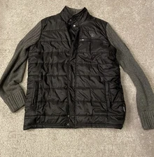 $295 Abacus Golf Hybrid Puffer Wool Sweater Mens XL