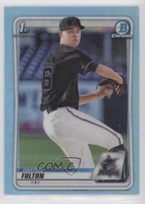 2020 Bowman Draft Chrome Sky Blue Refractor Dax Fulton Daxton #BD-131 0vf9