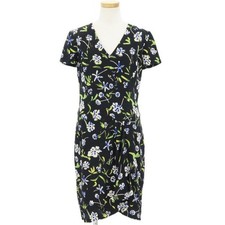 Chanel Dress Silk Black Size 38 P07859 Women's Apparel