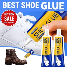Shoe-Fix Glue: Pro Grade Shoe Repair Glue Adhesive for Boots, Heels, Soles, More