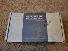 Chicago Faucets 116.606.AB.1 ETronic Touch-Free Faucet w/ Powers Mixing Valve