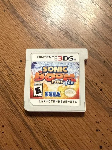 Sonic Boom: Fire & Ice Nintendo 3DS - Tested