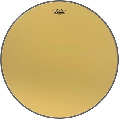 Remo Ambassador Starfire Gold Bass Drumhead 24 in.