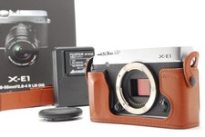 [NEAR MINT  W/Case] Fujifilm X Series X-E1 16.3MP Digital SLR Body Camera JAPAN