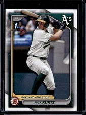 2024 Bowman Draft Nick Kurtz 1st Prospect #BD-56 Athletics