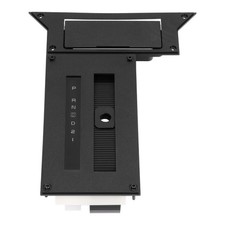 For 1984-1989 Chevrolet Camaro Console Shifter Bezel White Lettering New Black