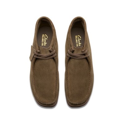 Clarks Wallabee EVO Boot 26183450 Mens Brown Suede Lace Up  display picture 2