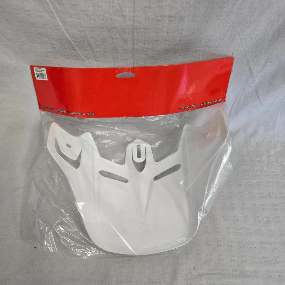 Repuesto Campana Moto 7R Visera Pico Boneyard Blanco *NUEVO STOCK ANTIGUO* Foto 2 de 3