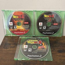 Dragon Ball Z Budokai Tenkaichi 1 & 2 & Super - PS2 Sony PlayStation 2 DISC ONLY