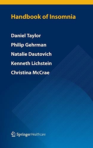 Handbook of Insomnia by Daniel Taylor (Paperback) (2014)
