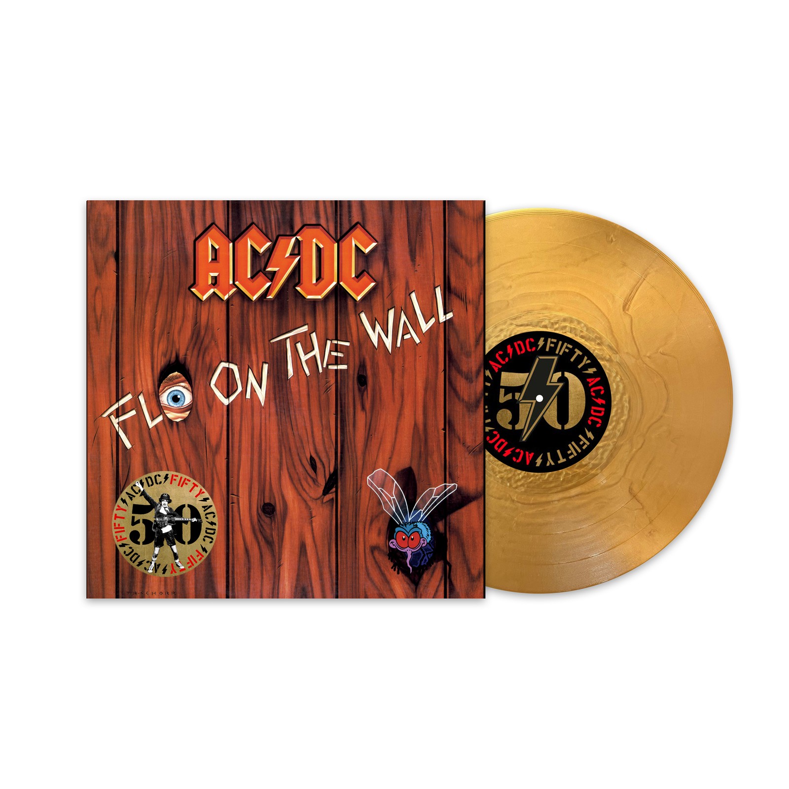 Default Constructor Dorado Fly On The Wall (50Th Anniversary) - Vinilo - Ac/Dc - Imagen 2