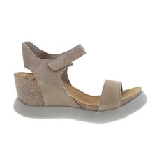 Fly London Gogo GOGO967FLY-010 Womens Gray Wedges Sandals Shoes