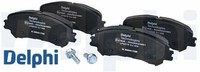 Delphi LP3275 Bremsbelagsatz FüR Scheibenbremse Bremsbelagsatz FüR Renault