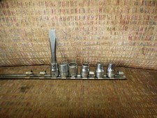 6 Assorted Snap On 38 Drive Sockets Bit Holding Sockets