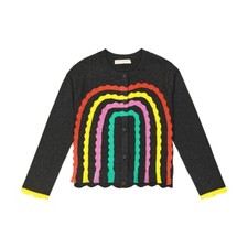 STELLA MCCARTNEY Rainbow Cardigan Black 8Y