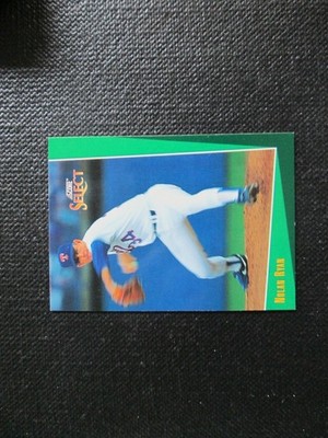 1992  Score SELECT   Nolan Ryan    #90   Texas Rangers