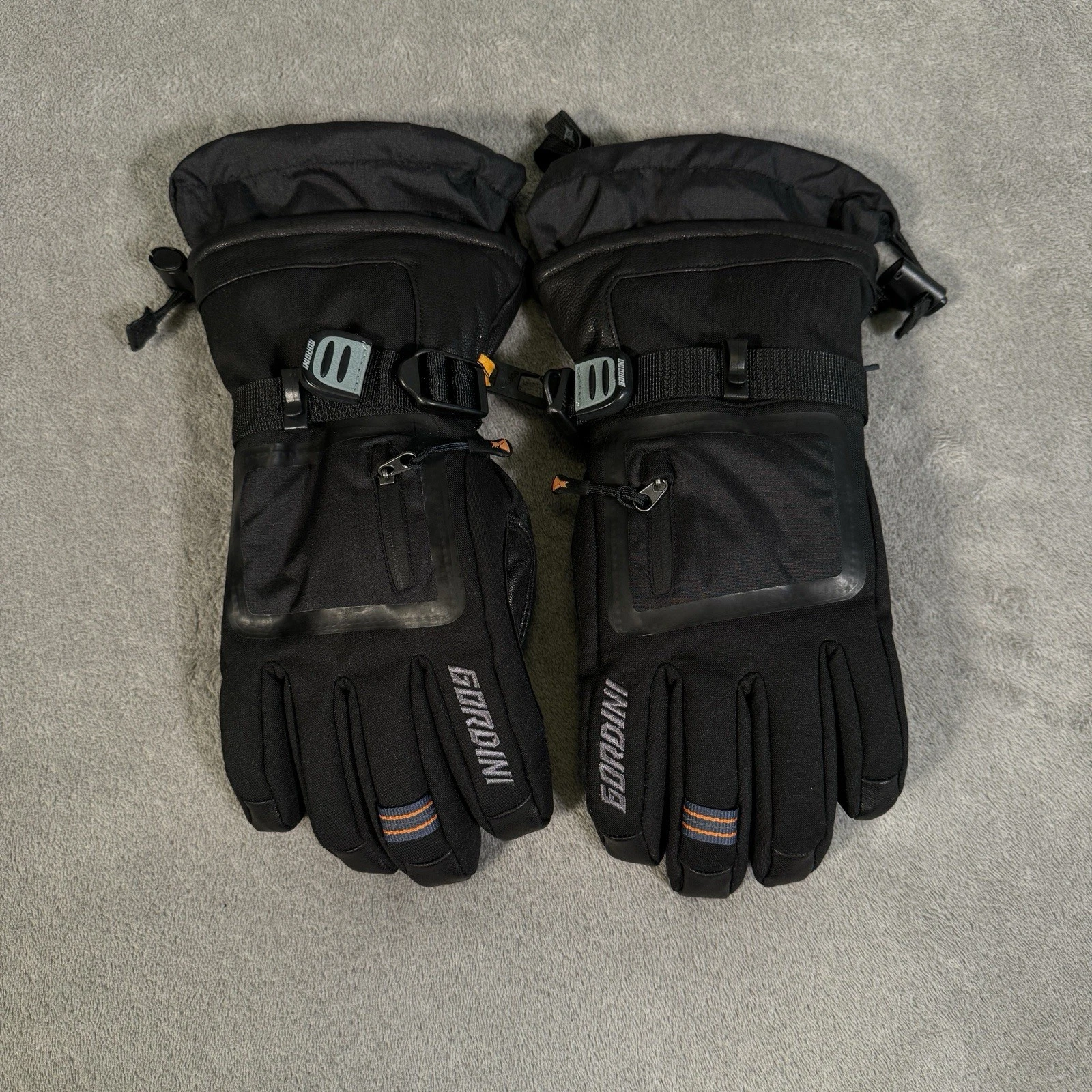 Gordini Gore-Tex Gauntlet Ski Gloves Women Medium Black Tactilite Grip Snow