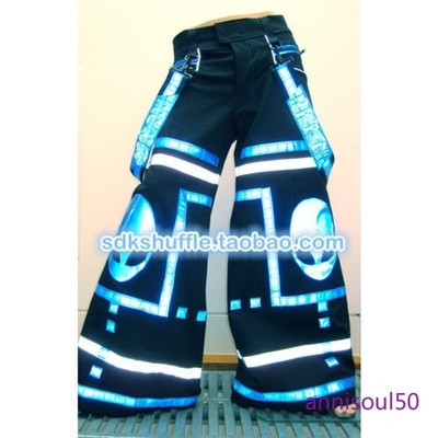 NEW Heatwave Phat Pants Rave Gear Reflective Dance Wear Reflector Trousers Gift