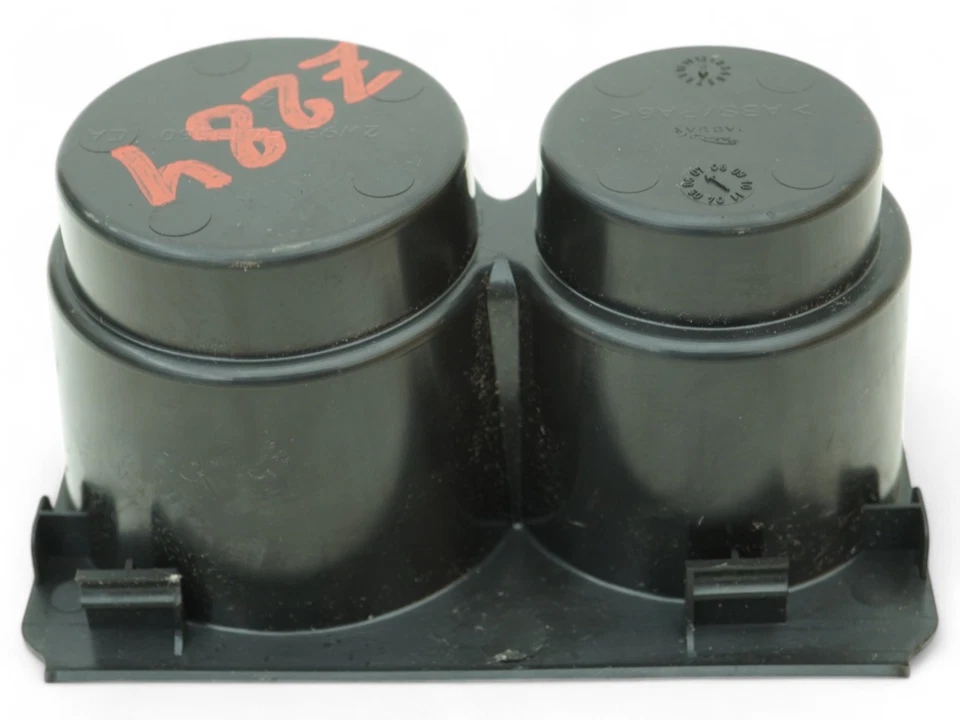 2007 - 2015 JAGUAR XKR XK X150 CUP HOLDER DUAL INSERT CENTER CONSOLE FRONT OEM Foto 3 de 4