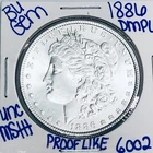 1886 BU UNCIRCULATED MORGAN SILVER DOLLAR AUTHENTIC U.S. MINT FREE SHIPPING 6002