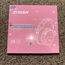 Cohan Kids Hearing Protection EMO32 Noise Cancelling 28 Decibels Black
