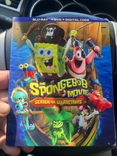 Spongebob - Search for Squarepants w/slipcover Blu Ray/DVD New,Sealed O