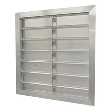 Canarm Sr3230x30 Manual Damper, Aluminum, Square