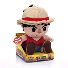Bitty Boomers Netflix One Piece Luffy 6" Bluetooth Speaker Plush - NEW  