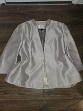 Jacques Vert Plus Size Ivory Blazer Size  18