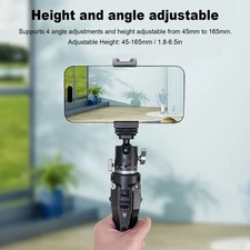 Tabletop Tripod Aluminum Alloy Angle Height Adjustable Desktop Tripod