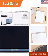 Spiral Notebook, College Ruled Paper, 8-1/2" x 11", 70 Sheets, Top Bound, Nav...