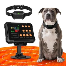 2025 Upgraded Wireless Dog Fence, Dog Training, No-Go Zone, 3-in-1 Precision ...